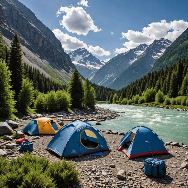 Comment organiser un camping pour une expédition de rafting dans les rivières alpines?